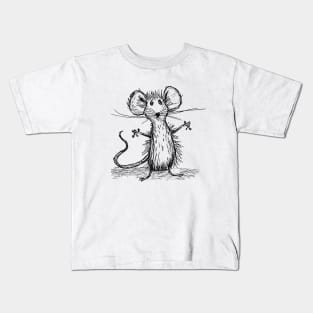 Adorable mouse Kids T-Shirt